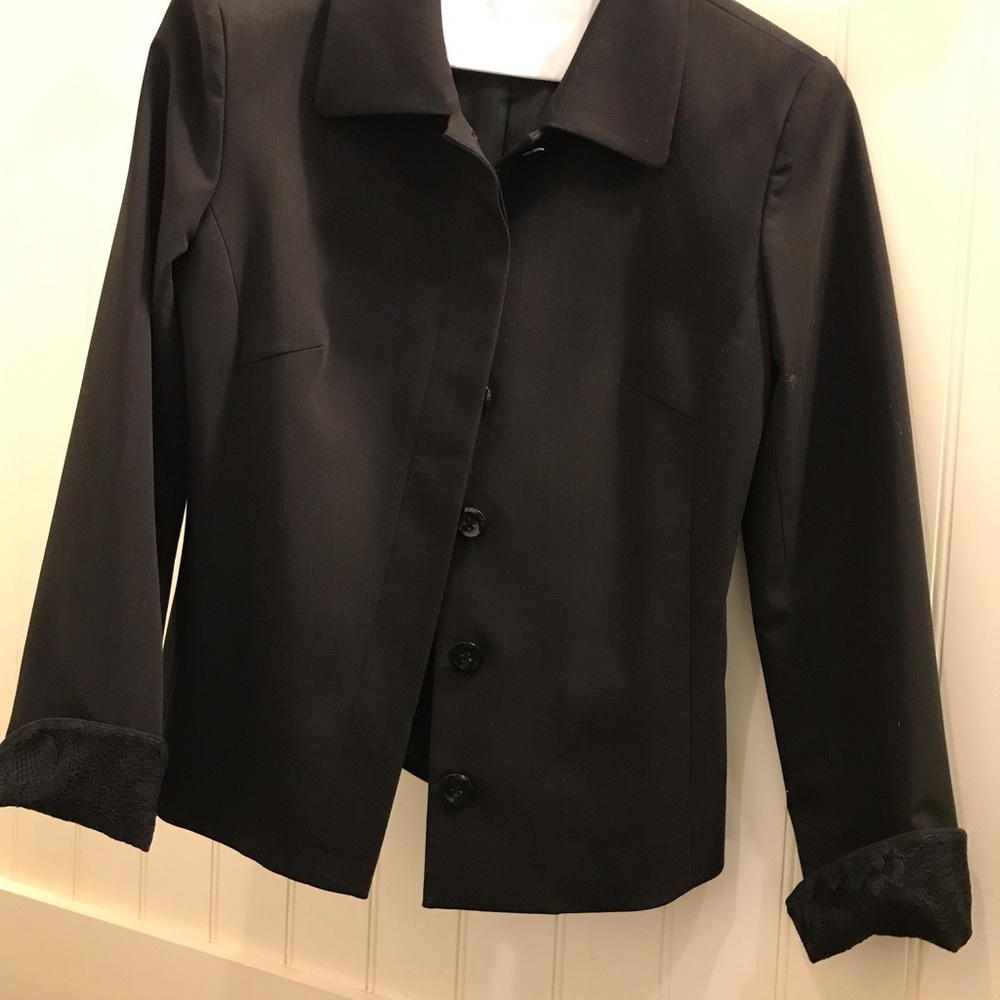 Short Black Blazer